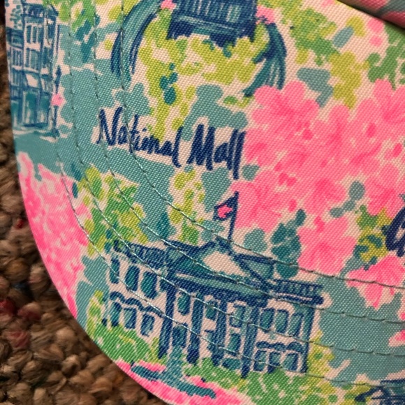 ๐ Lilly Pulitzer Run Around Hat โค๏ธ DC - Picture 4 of 13